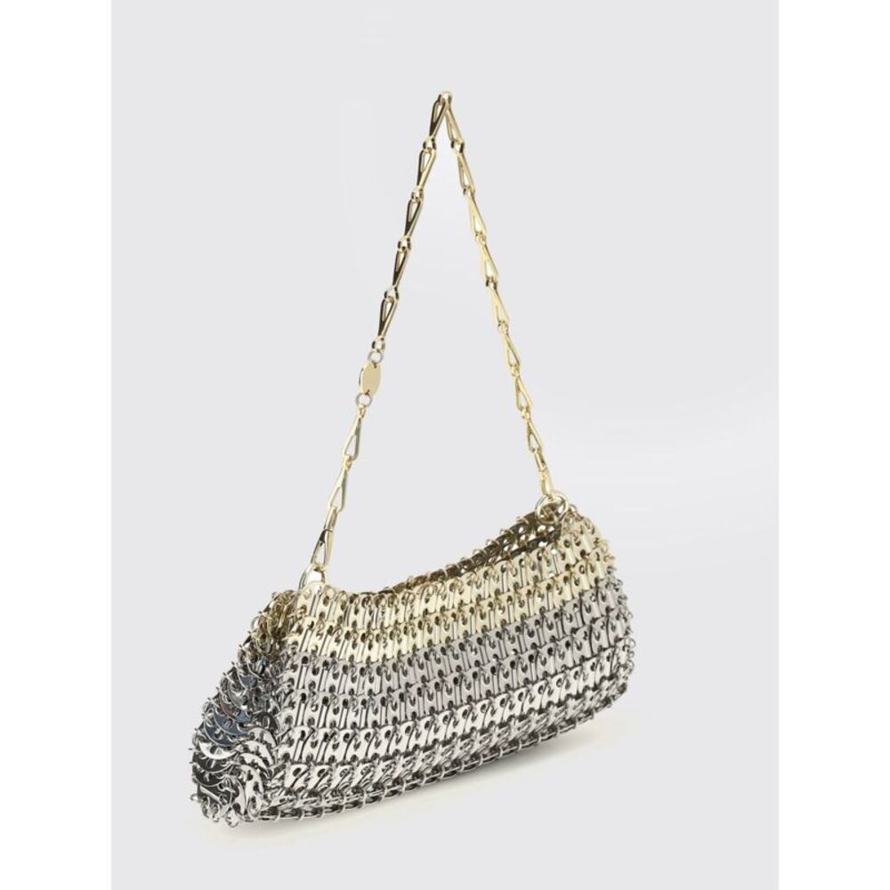 Rabanne Shoulder Bag Woman Silver - Picture 2 of 3